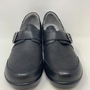 Alegria Women's Dress Heel Hollie Black Burnish Size 39 EU